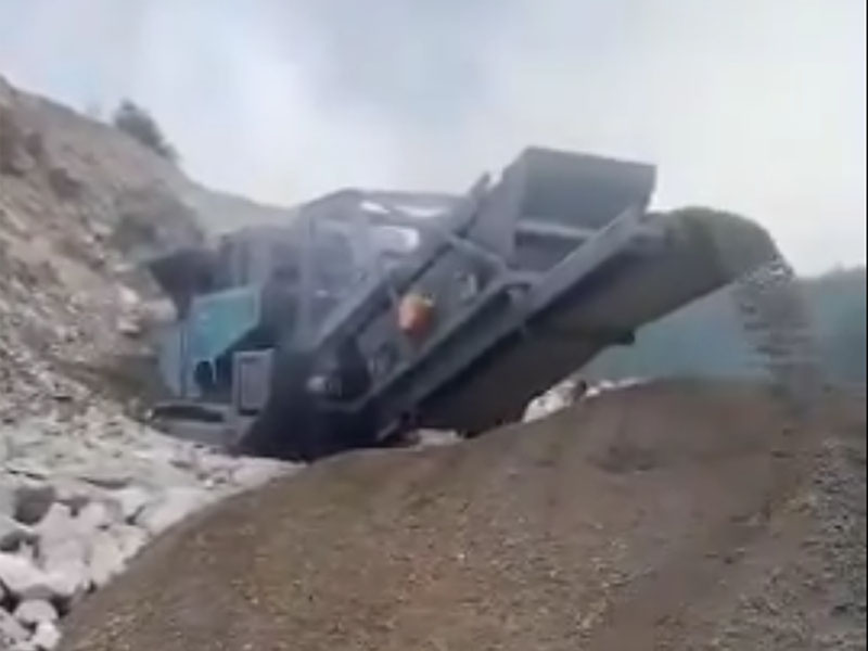 建筑垃圾移動破碎站 建筑垃圾移動破碎站