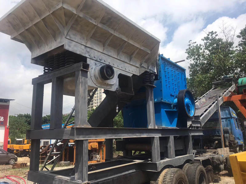 車載輪胎移動破碎站 車載輪胎移動破碎站