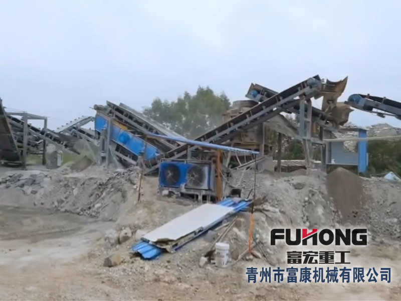 建筑垃圾破碎生產(chǎn)線